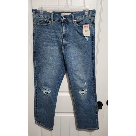 Levis signature heritage high rise straight jeans NEW NWT size 16 womens - Picture 1 of 5